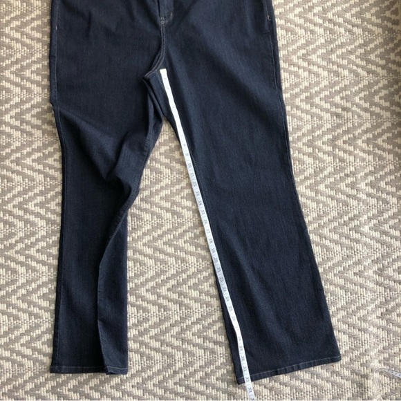 NYDJ lift tuck technology dark wash trouser size 20W - Picture 13 of 13